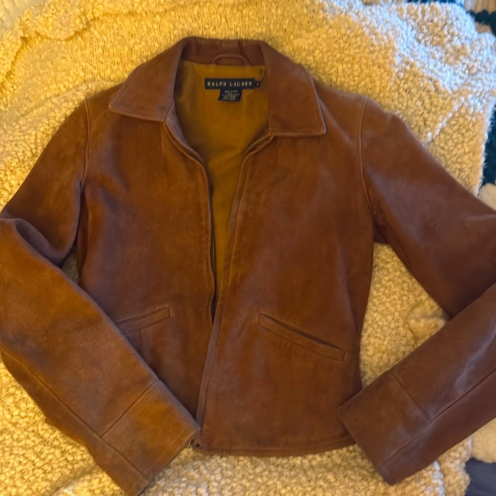 Ralph Lauren Black label : Suede Jacket